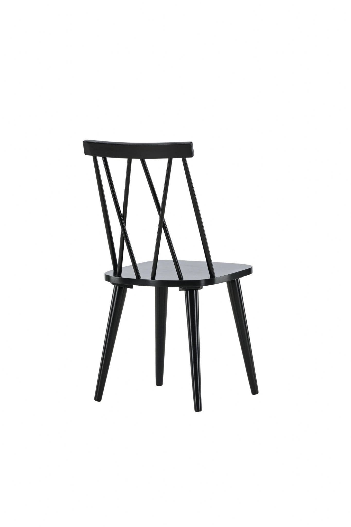 Mariette Dining Chair 2-Pack, Black - Image 5