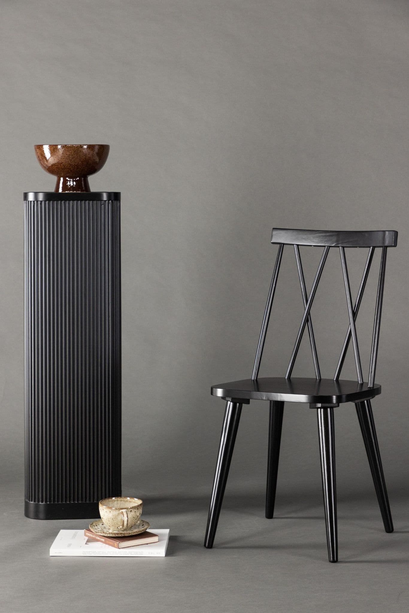 Mariette Dining Chair 2-Pack, Black - Image 7