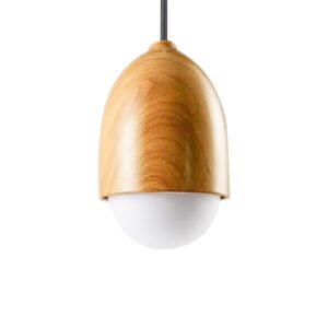 Marten Wooden Acorn Ceiling Lights - D