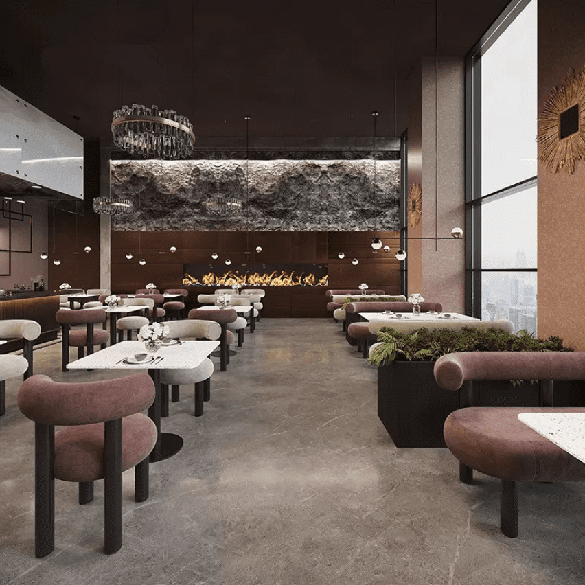 Mmilo New White Square Pantheon Dining Table With Black Leg, 60Cm - Image 8