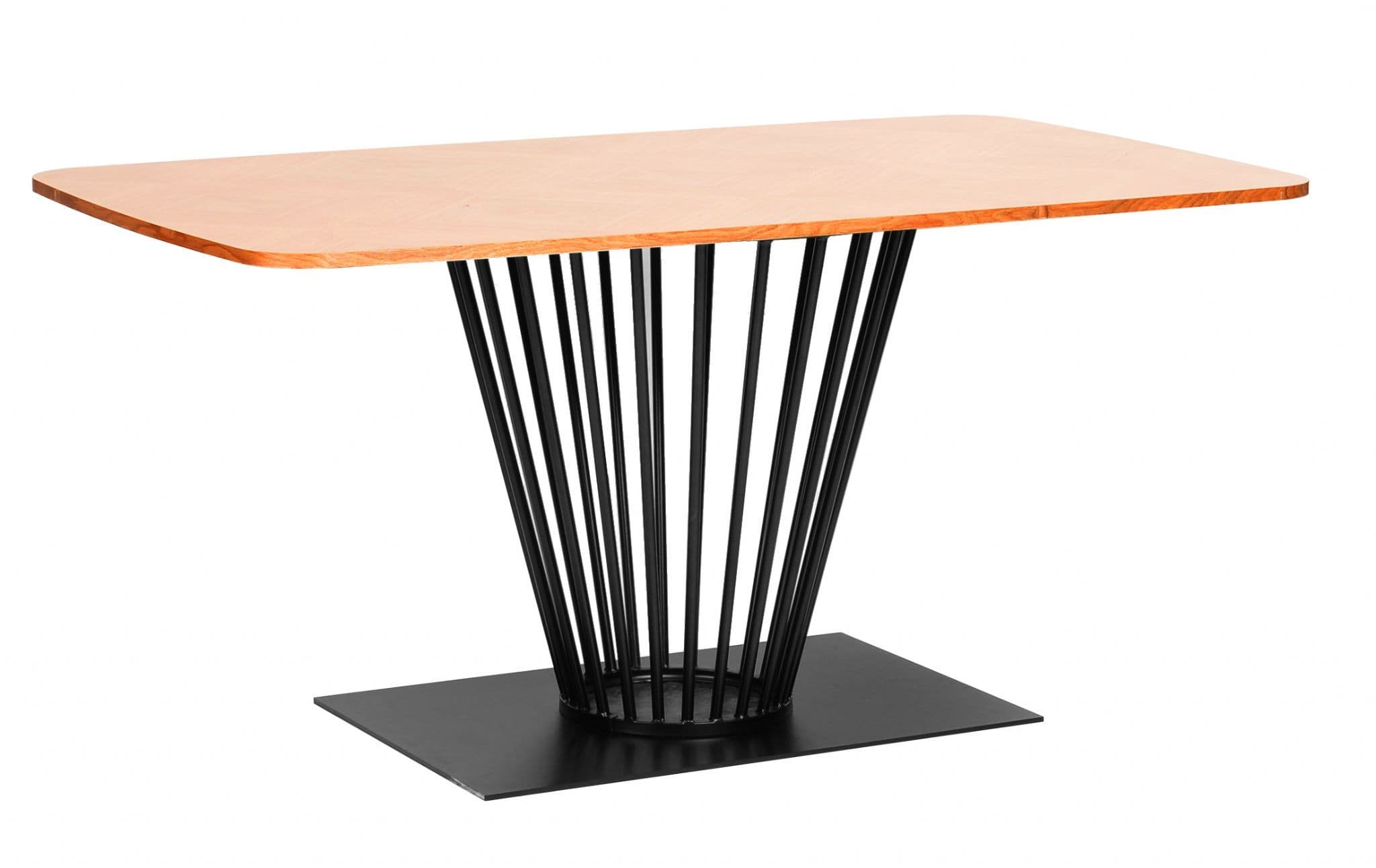 Mmilo Paris Oak Veneer Dining Table,160Cm - Image 3