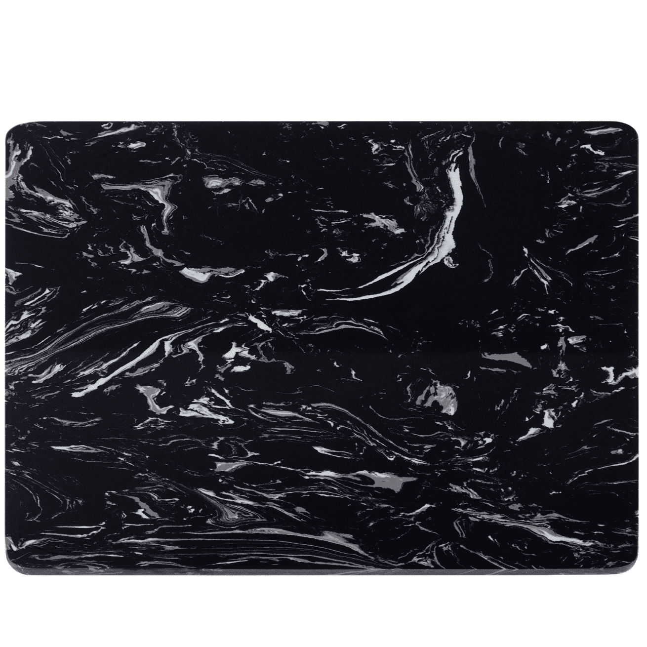 Modern Black Square Hairpin Dining Table With Stainless Leg - Image 5