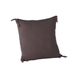 Nora Cushion Cover Linen Viscose - Deep Grey, 60X60