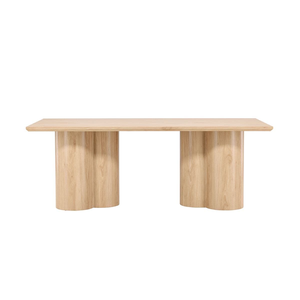 Oliva Whitewash Rectangular Dining Table