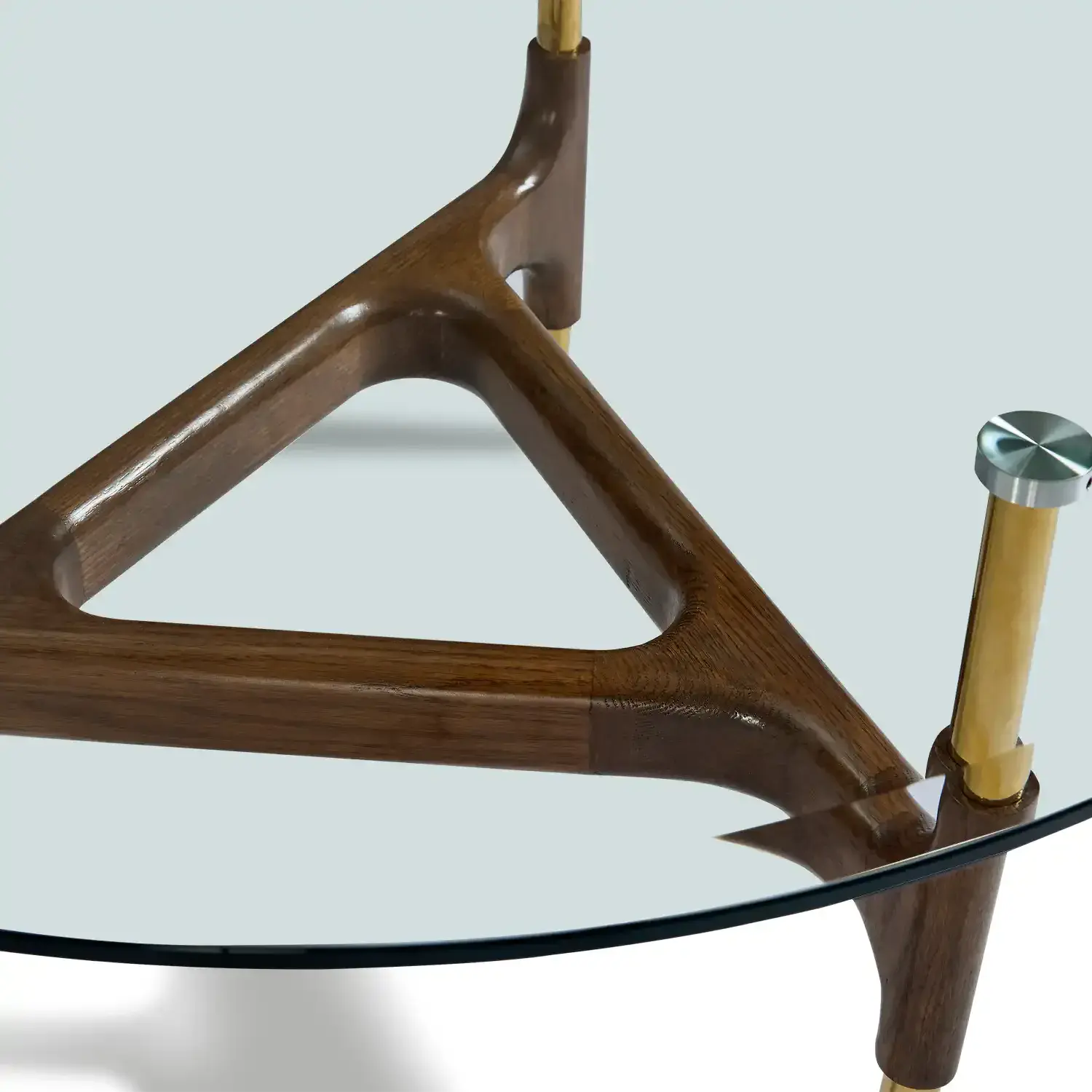 Osis Glass Top Round Coffee Table - Image 3