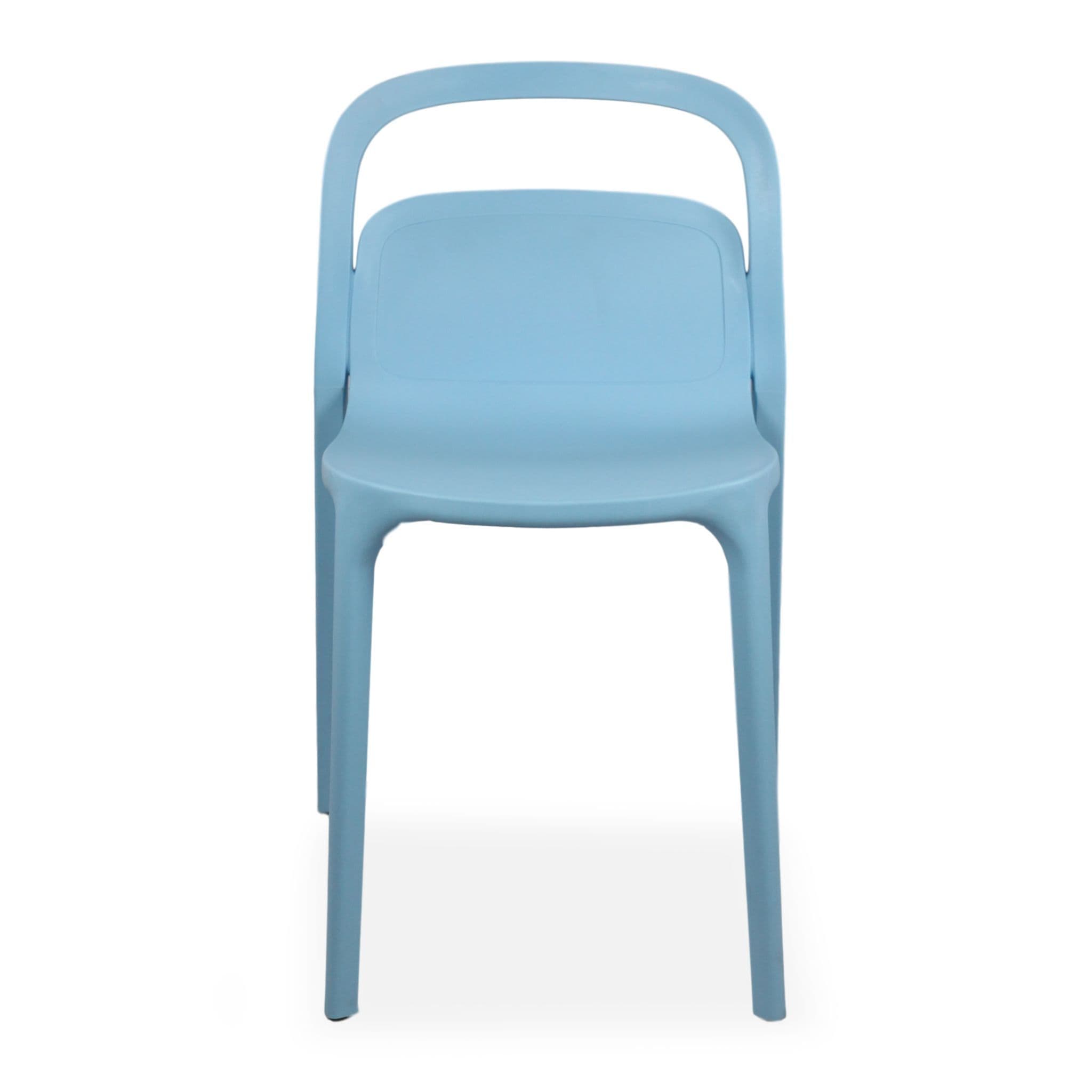 Plastic Stackable Blue Smith1 Chairs - Image 7