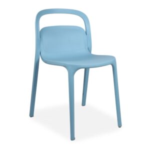 Plastic Stackable Blue Smith1 Chairs