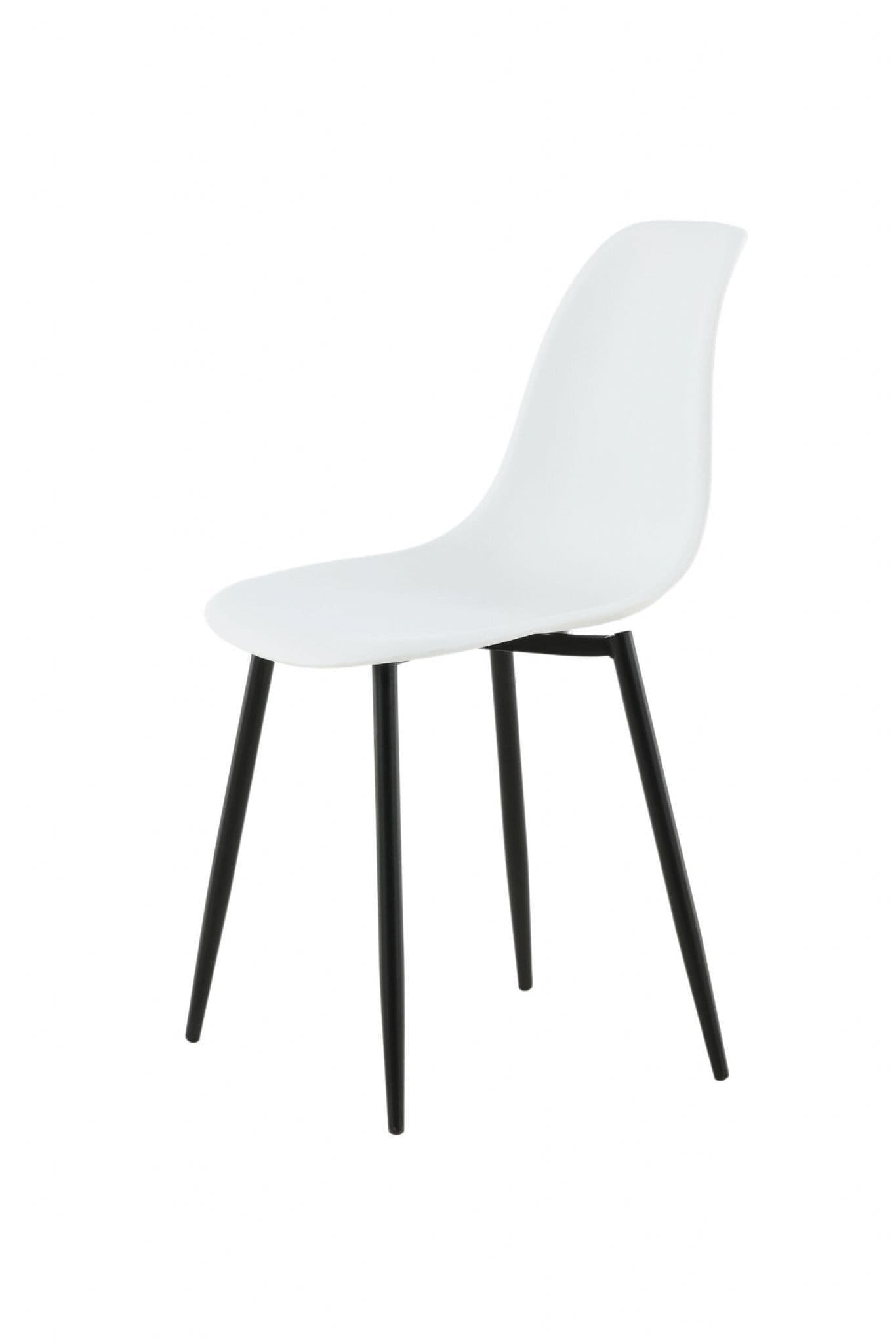 Polar Plastic Dining Chair 2-Pack, Grey - Image 17