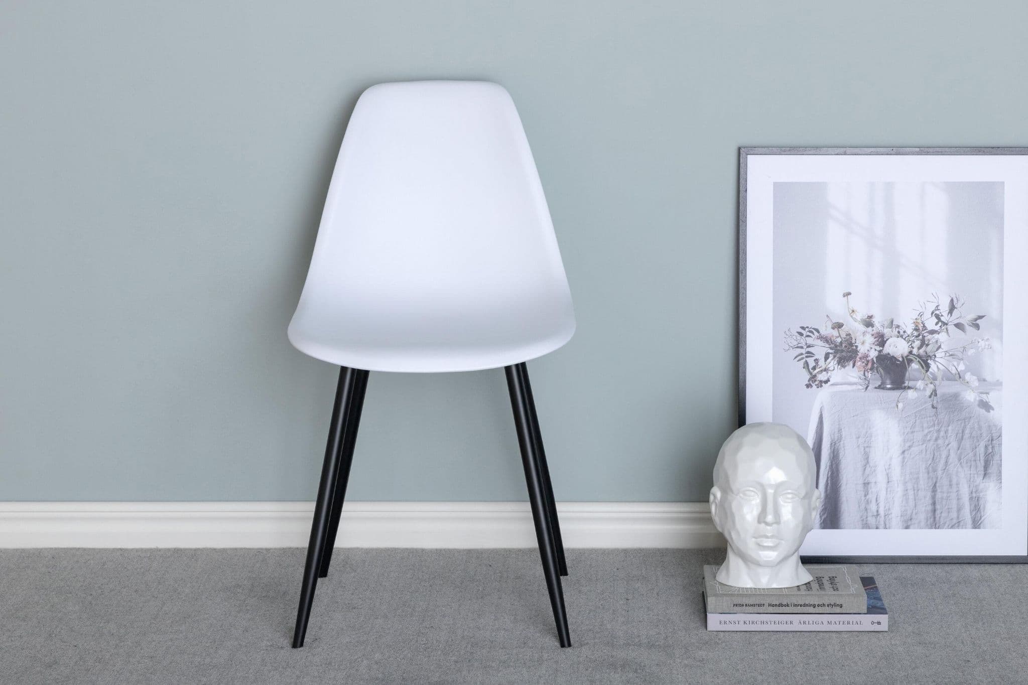 Polar Plastic Dining Chair 2-Pack, Grey - Image 22