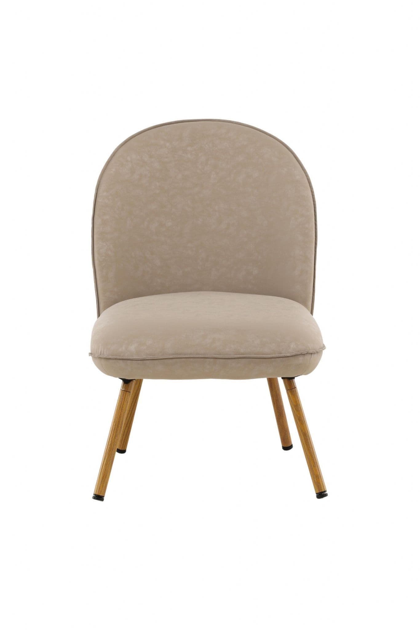 Polar Pu Lounge Chair, Beige - Image 3