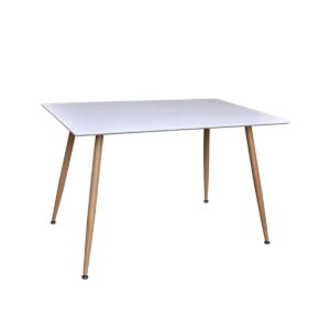 Polar White Rectangular Dining Table - 120X75