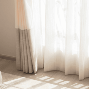 Poster, Curtain - Beige, 100X70