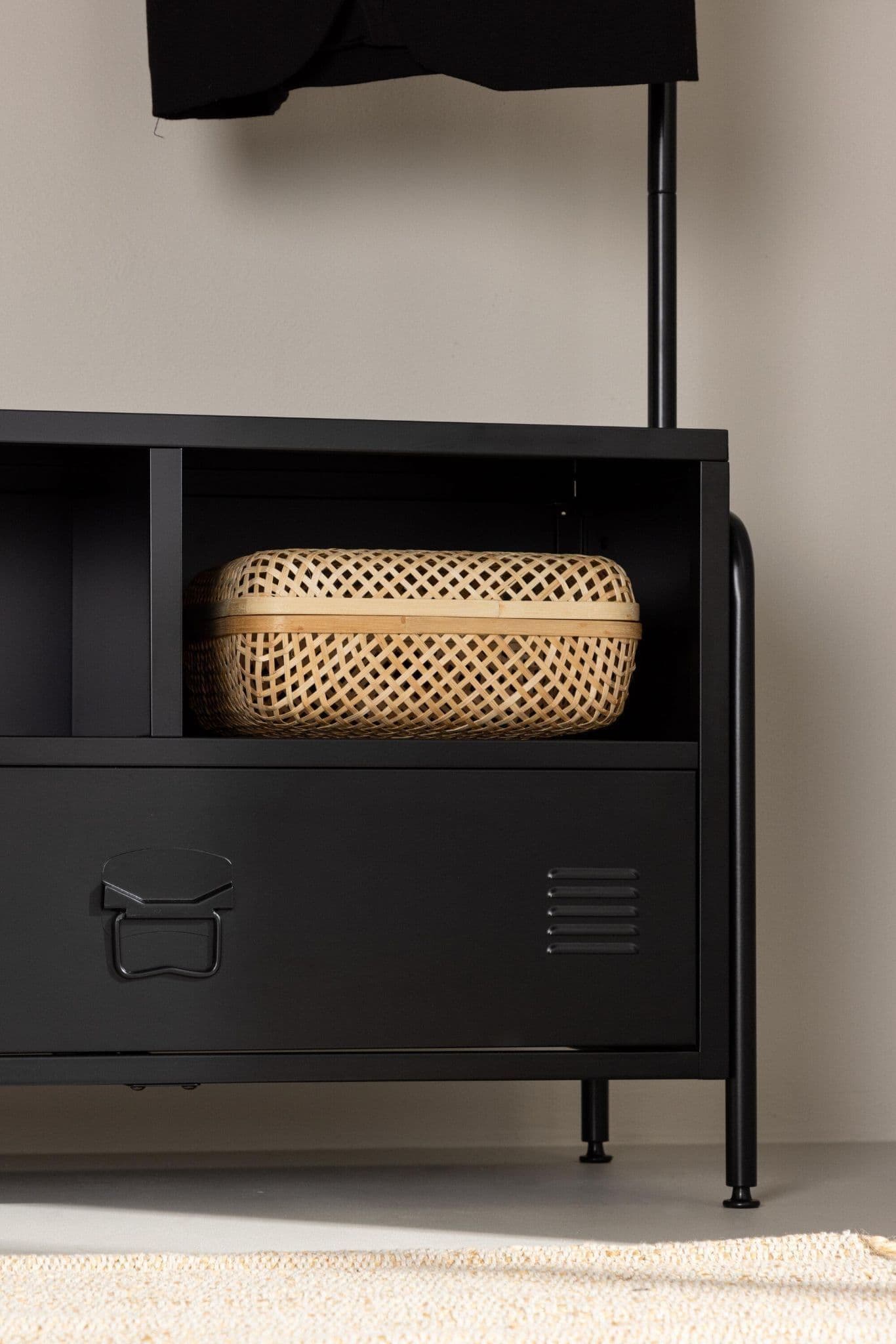 Quito Clothing Hanger, Black - Image 4