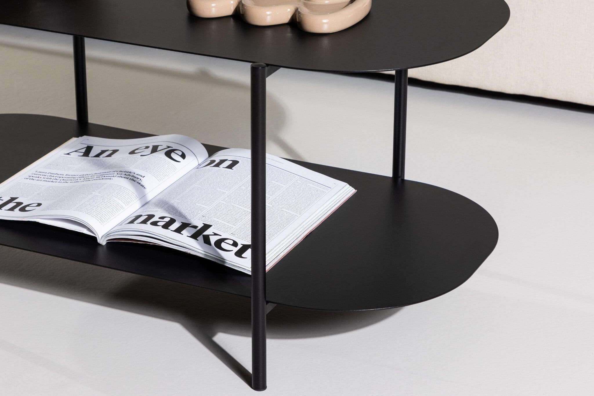 Recife Sofa Table, Black - Image 6