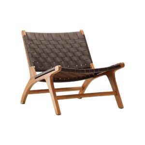 Rike Lounge Chair, Brown