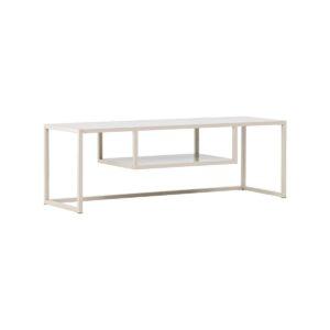 Riverside Tv Stand, Black/Beige