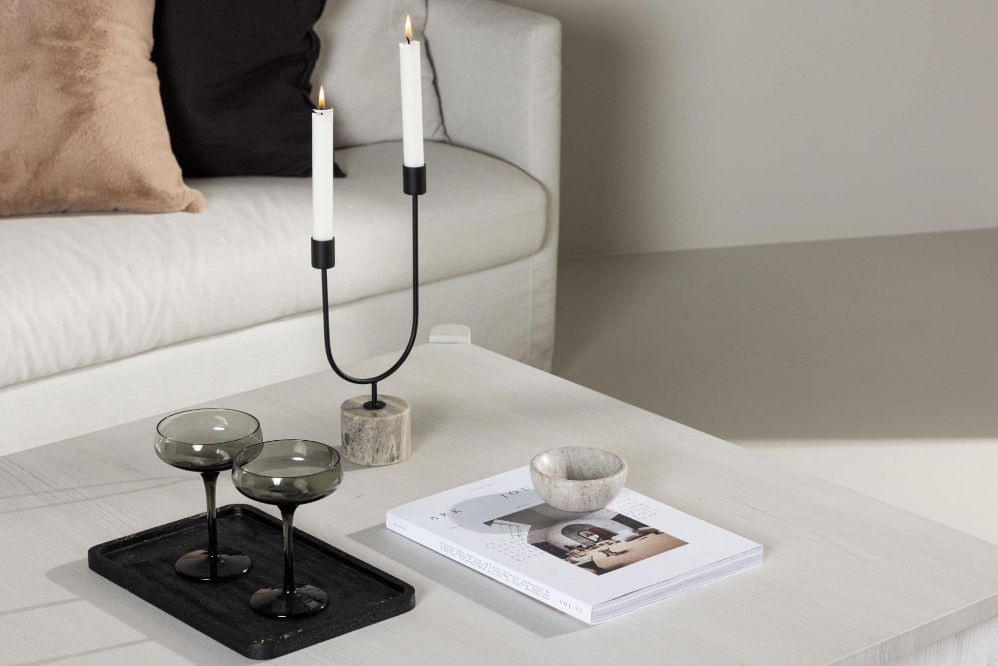 Rogaland Sofa Table, Brown - Image 19