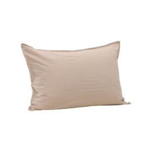 Ronja Cushion Cover Washed Cotton - Beige, 60X40