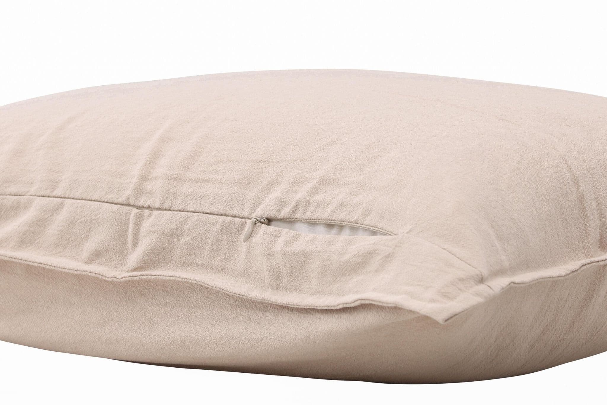 Ronja Cushion Cover Washed Cotton, Brown, 45X45 - Image 41
