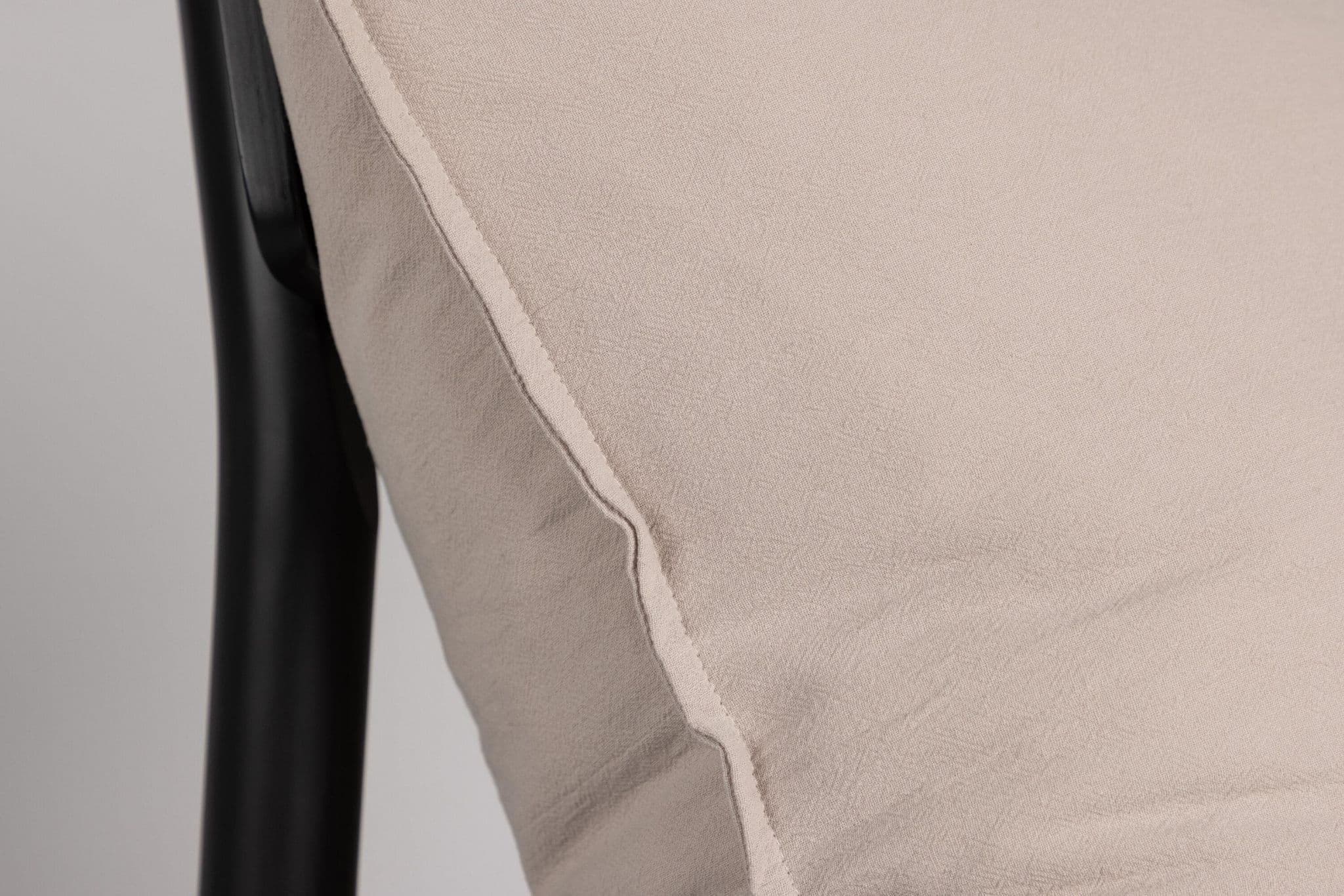 Ronja Cushion Cover Washed Cotton, Brown, 45X45 - Image 42