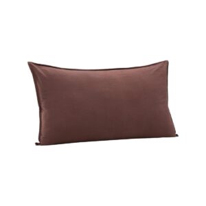 Ronja Cushion Cover Washed Cotton - Brown, 90X50