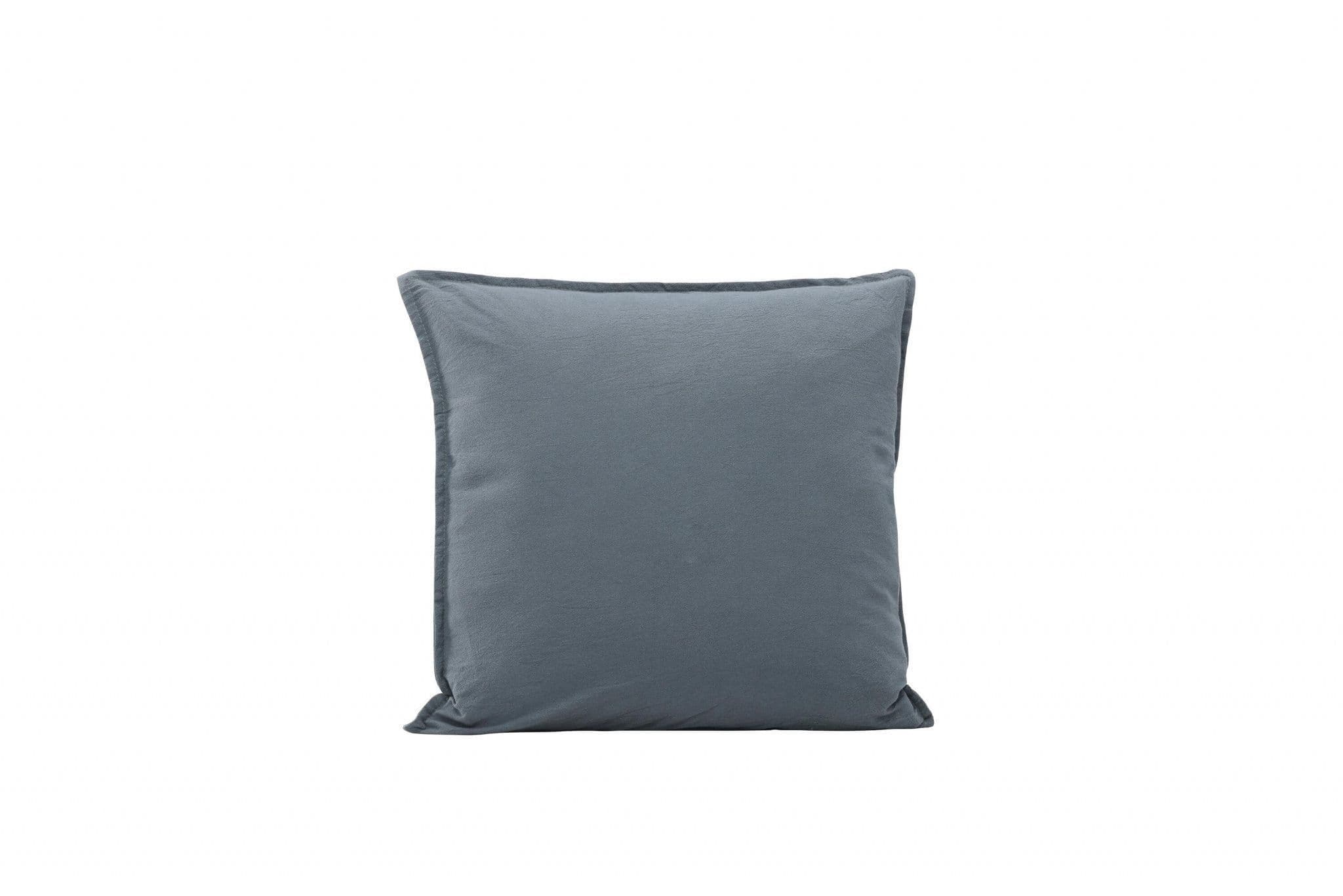 Ronja Cushion Cover Washed Cotton, Brown, 45X45 - Image 86