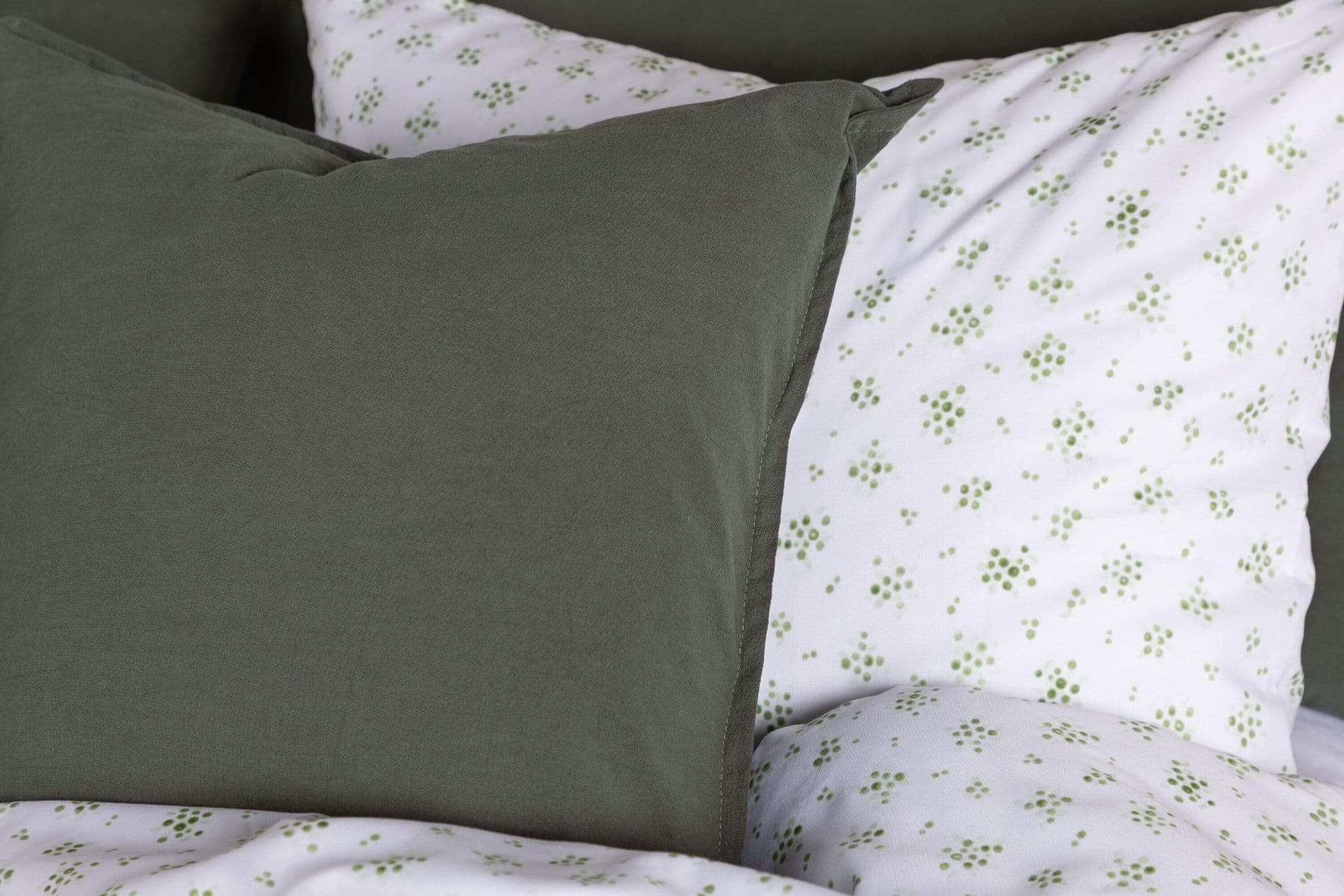 Ronja Cushion Cover Washed Cotton, Brown, 45X45 - Image 99