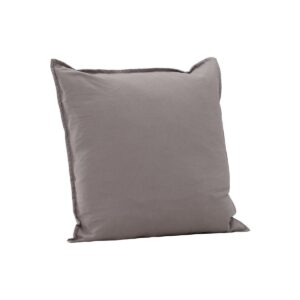 Ronja Cushion Cover Washed Cotton - Grey, 45X45