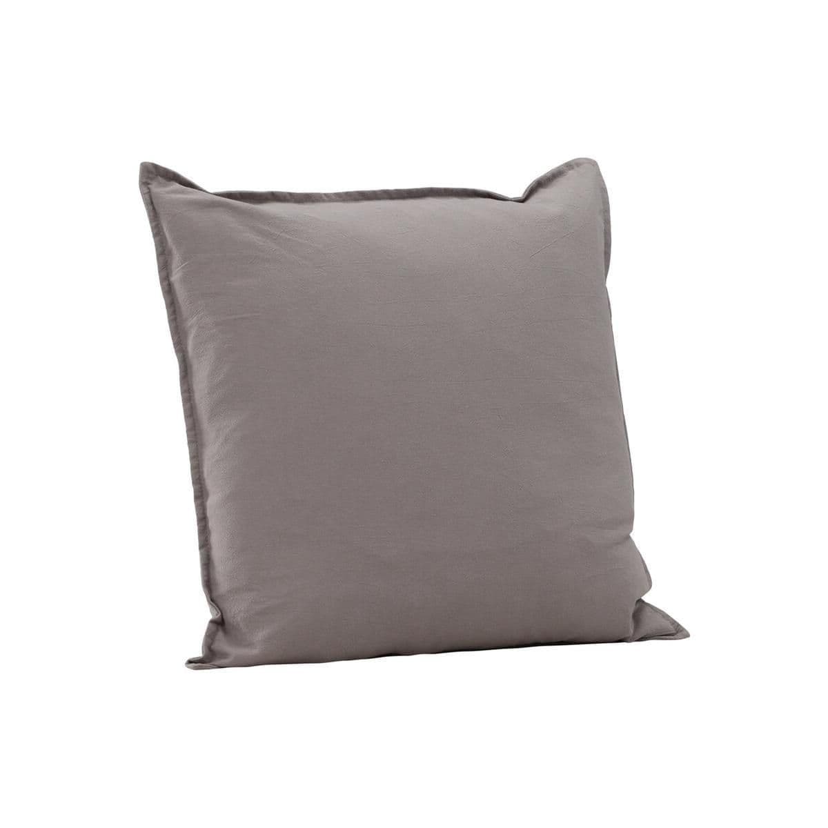 Ronja Cushion Cover Washed Cotton, Brown, 45X45 - Image 16