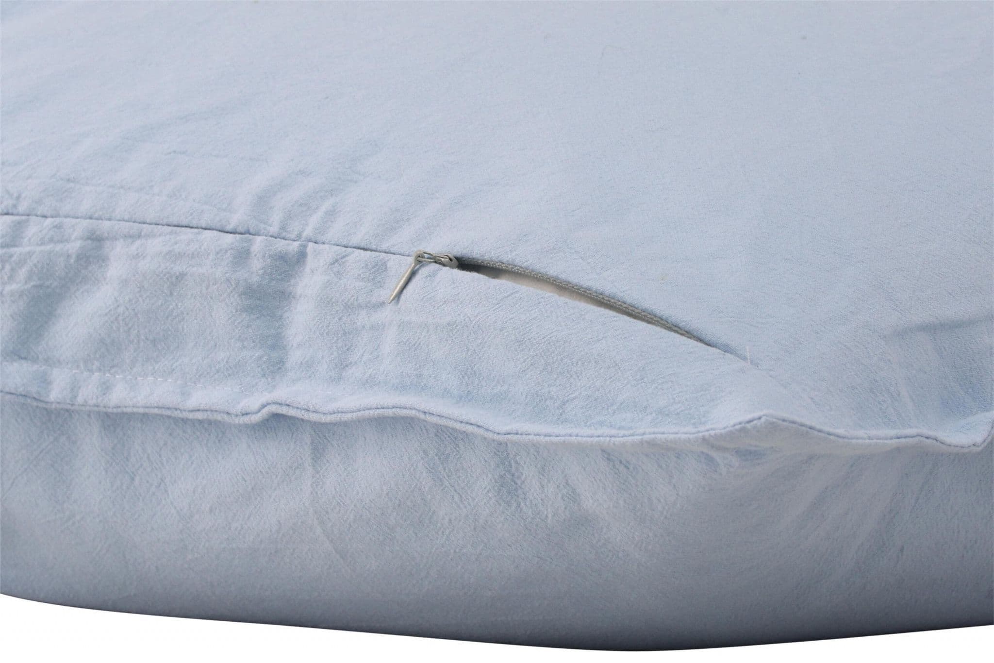 Ronja Cushion Cover Washed Cotton, Brown, 45X45 - Image 134