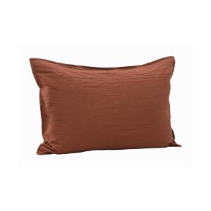 Ronja Cushion Cover Washed Cotton - Roasty, 60X40