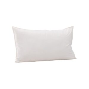 Ronja Cushion Cover Washed Cotton - White, 90X50