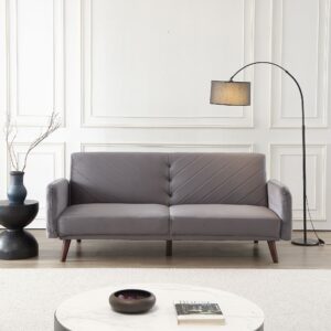 Rosso 3 Seater Grey Sofa Bed