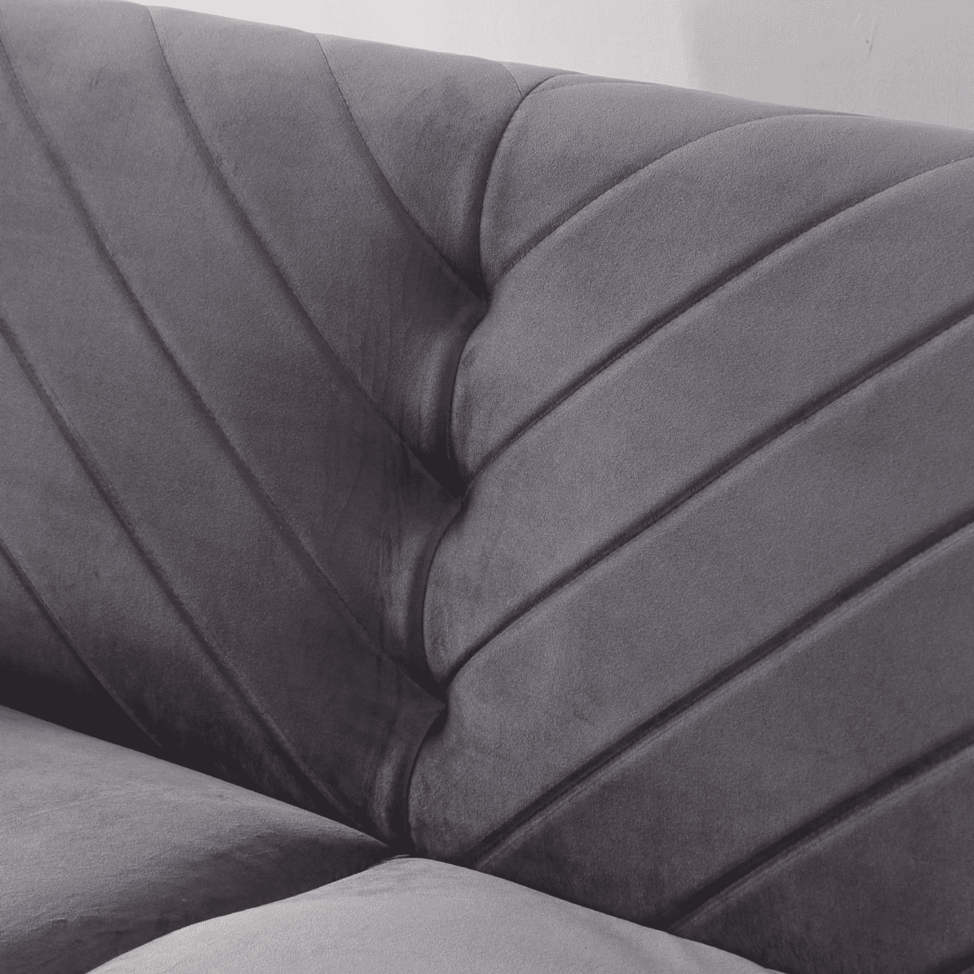 Rosso 3 Seater Grey Sofa Bed - Image 5