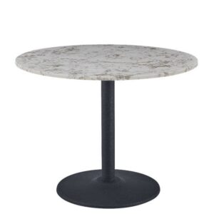 Round Pantheon Dining Table - Black Leg 100Cm
