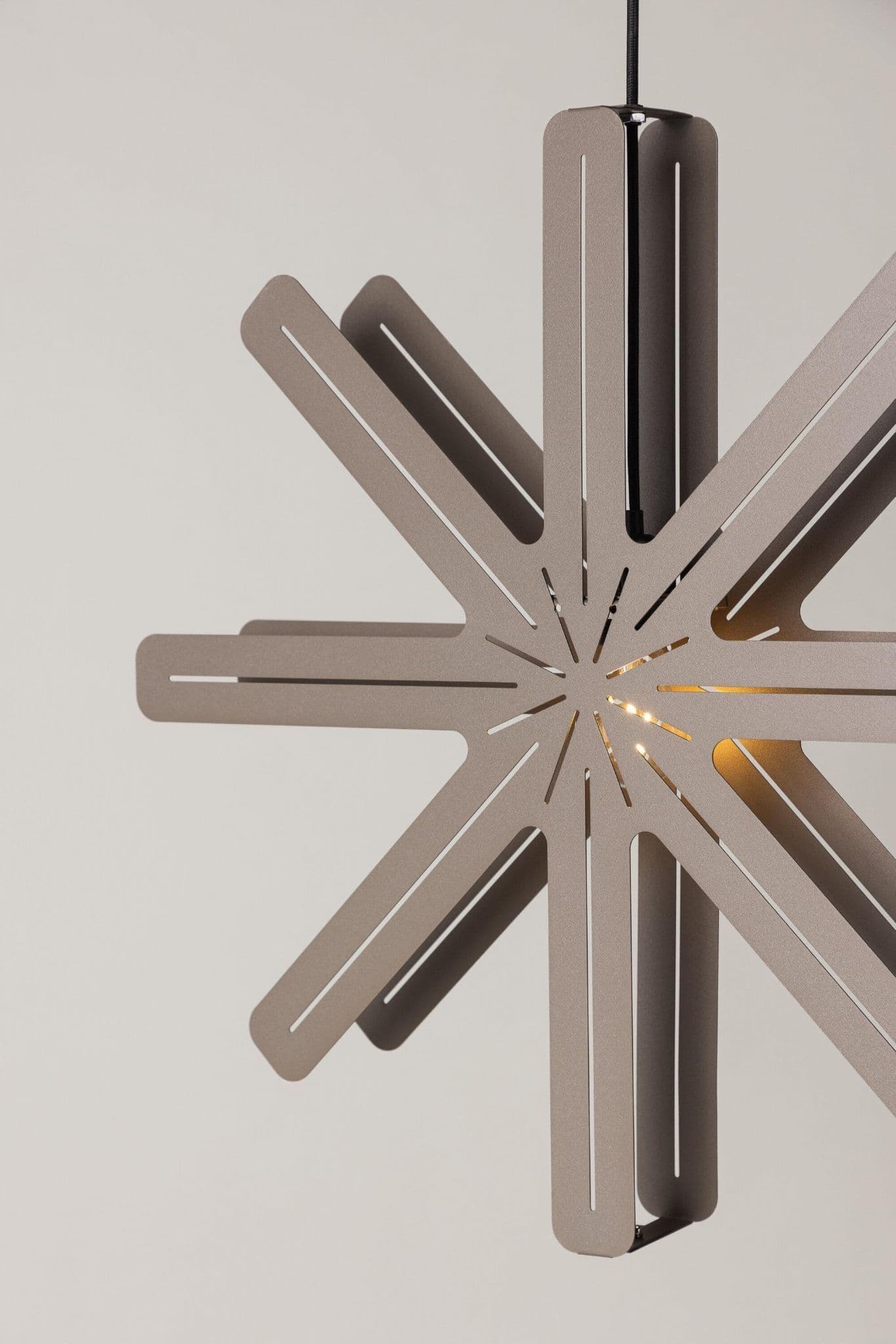 Safsen 60 Cm Pendant Lamp, Mocca - Image 4