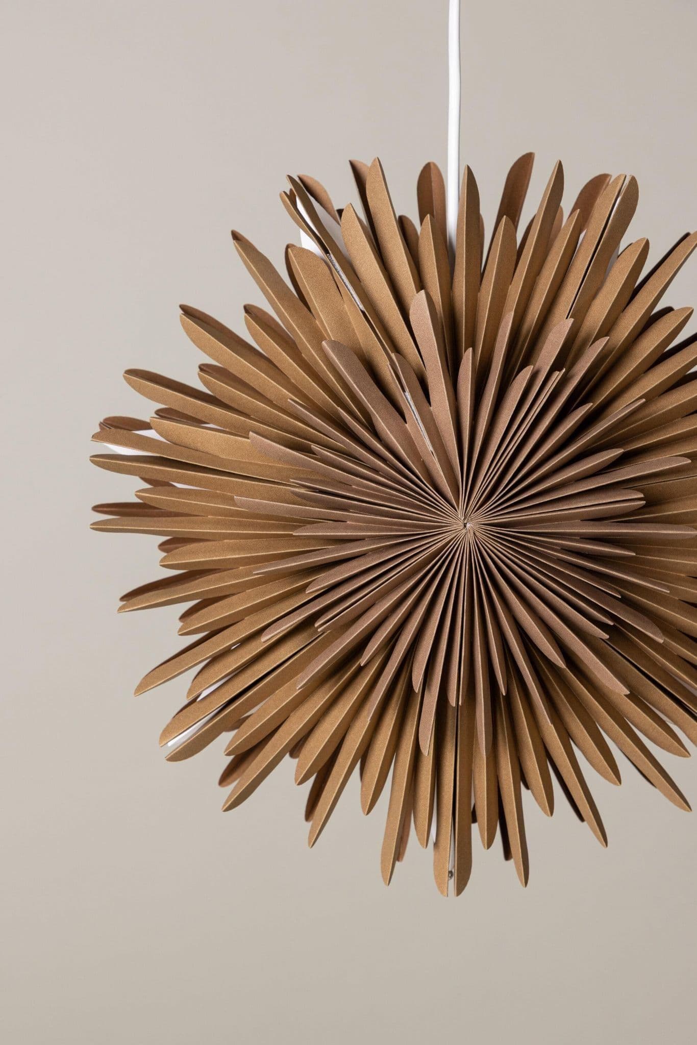 Salen 35 Cm Pendant Lamp, Beige - Image 9