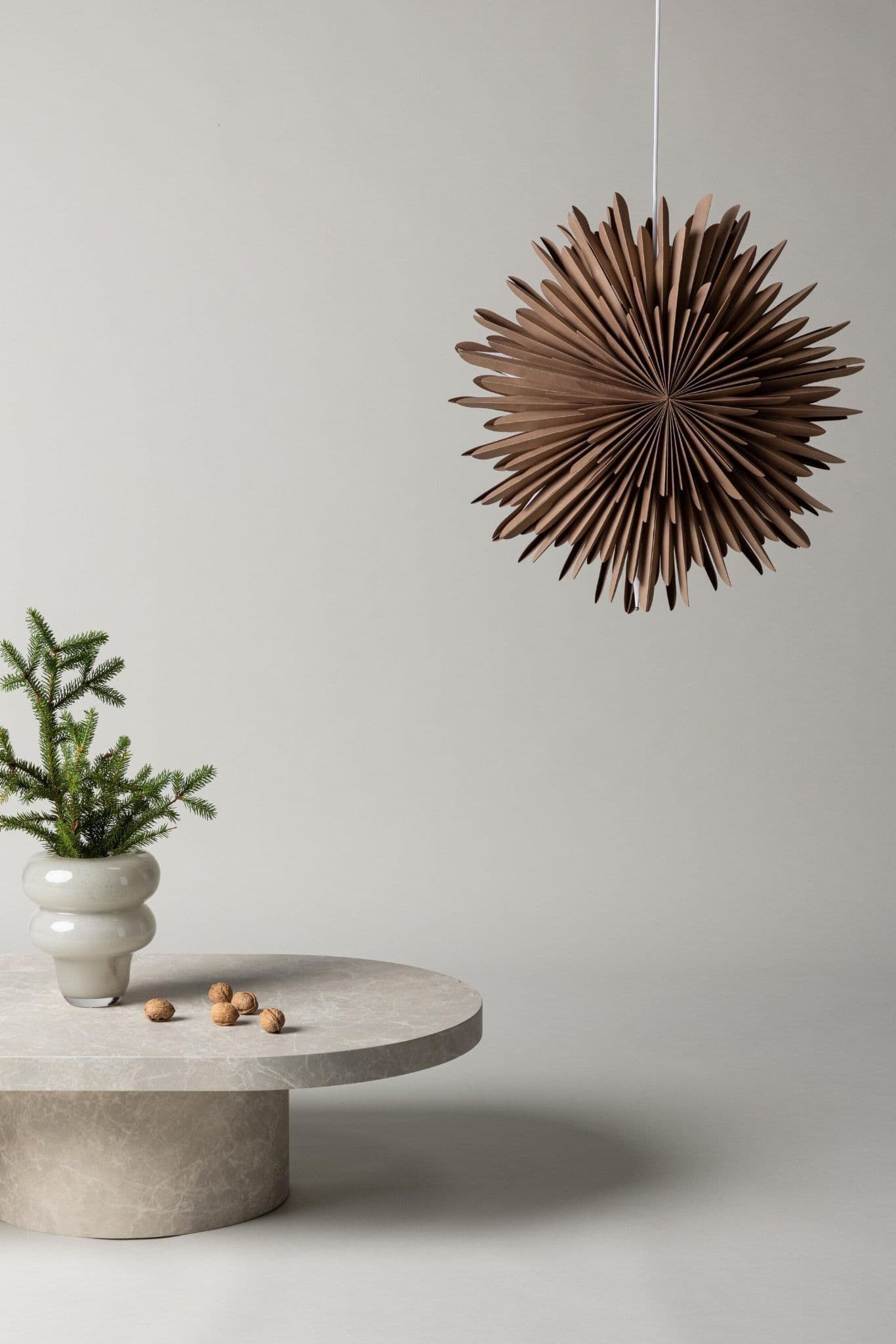 Salen 60 Cm Pendant Lamp, Beige - Image 17