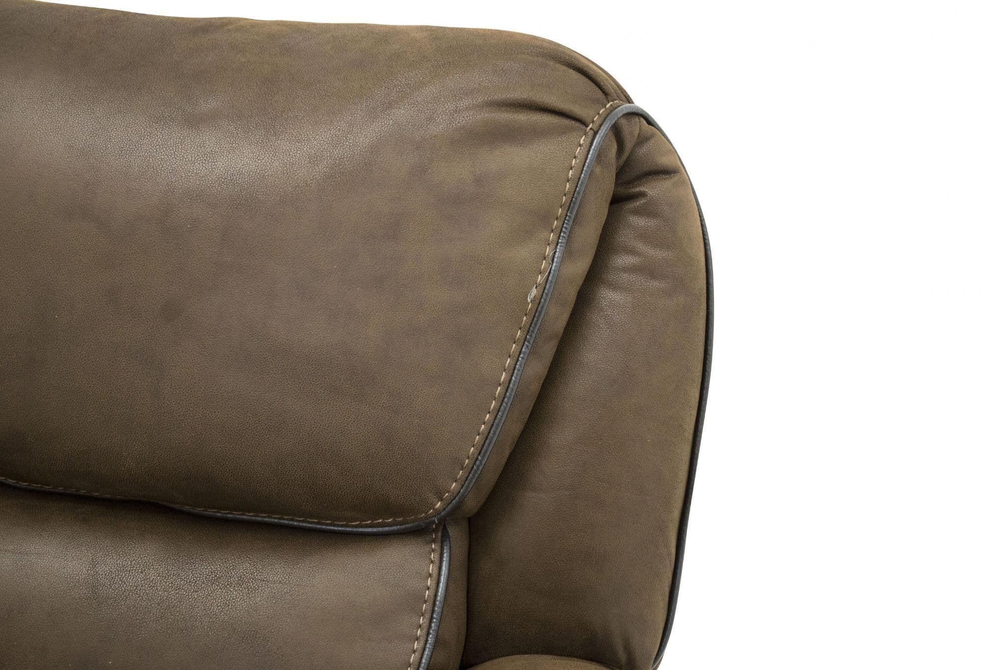 Saranda 3-Seat Recliner Sofa, Grey - Image 9