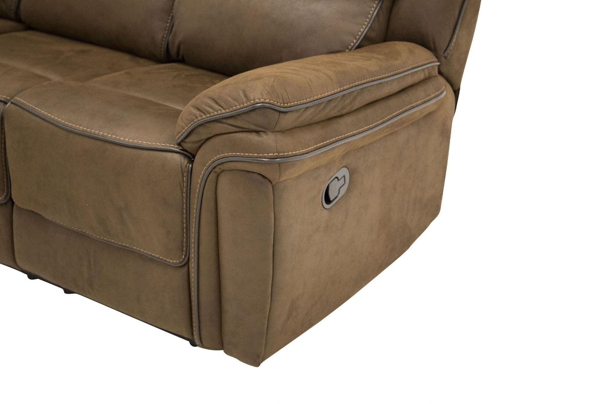 Saranda 3-Seat Recliner Sofa, Grey - Image 13