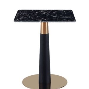 Square Pantheon Dining Table Black Leg 60Cm
