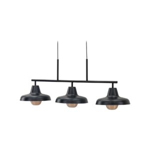 Stoten Pendant Lamp, Black