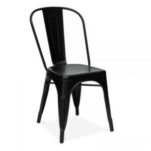 Tolix Metal Chair Stackable Dining Chair
