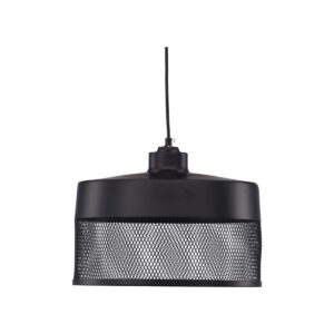 Toulon Wide Pendant Lamp, Black