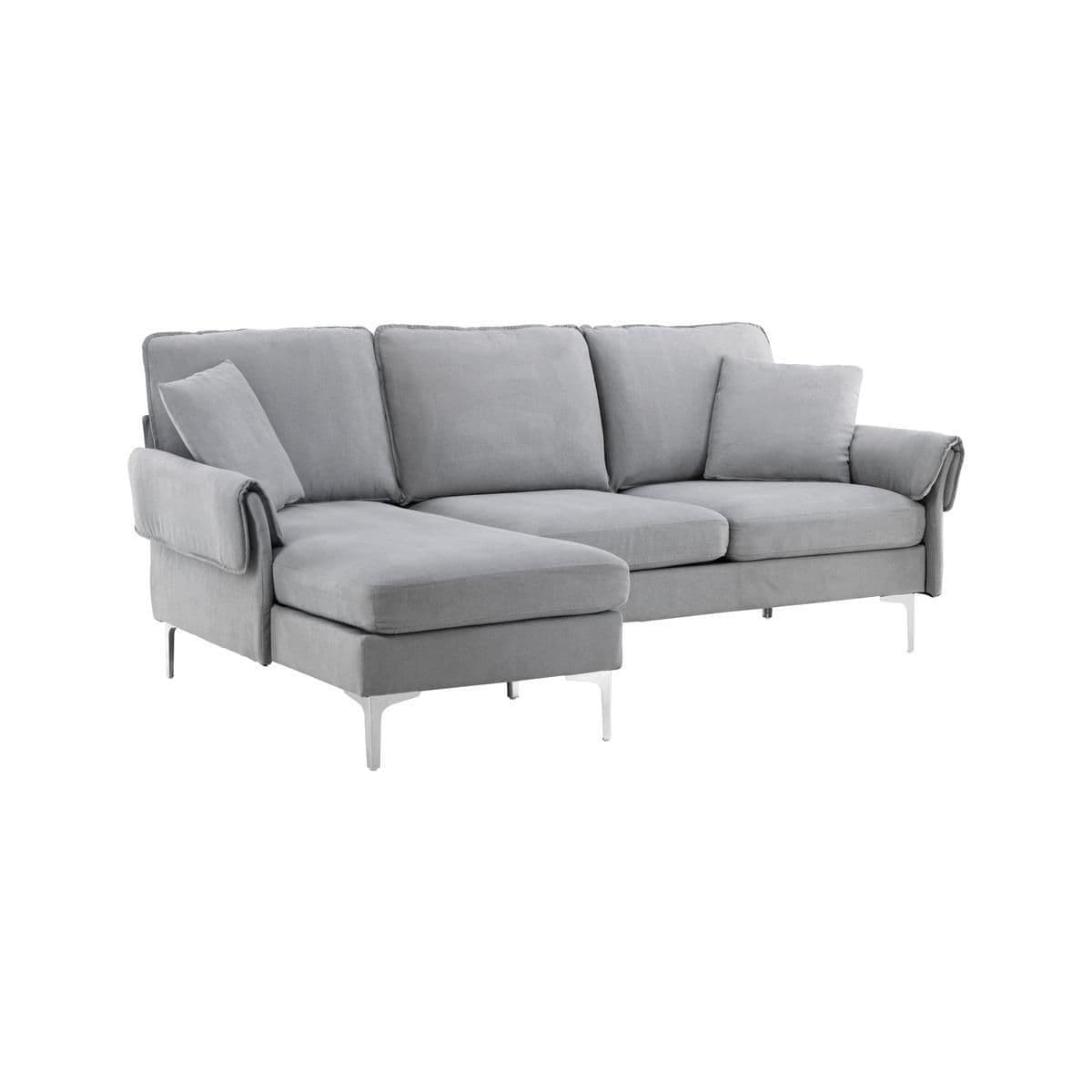 Toulouse Sofa, Grey Fabric