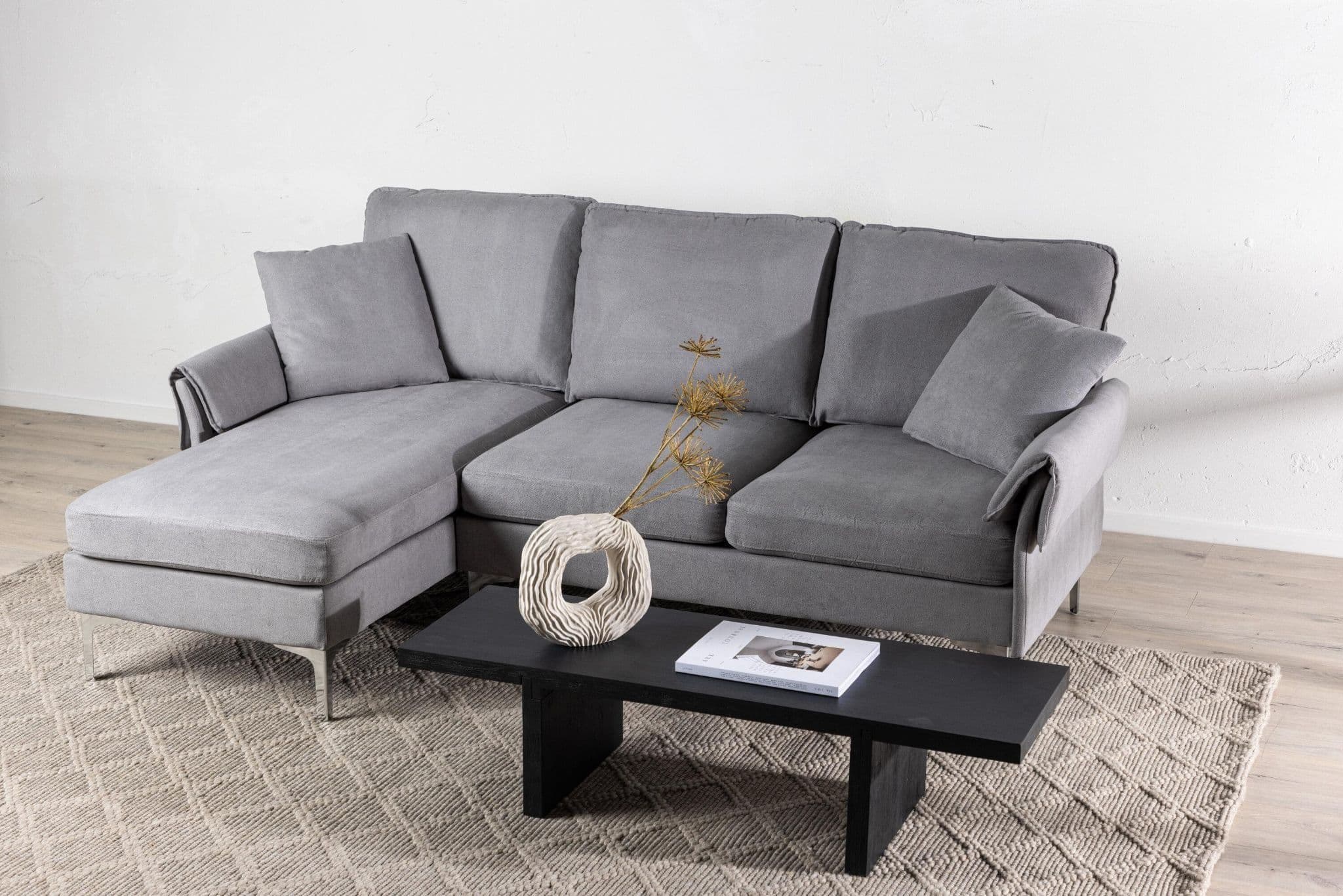Toulouse Sofa, Grey Fabric - Image 3