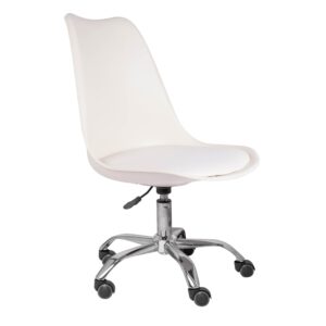 Tulip Office Chair - Cream