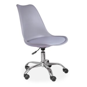Tulip Office Chair - Light Grey