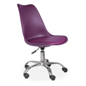 Tulip Office Chair - Purple