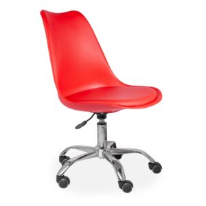 Tulip Office Chair - Red